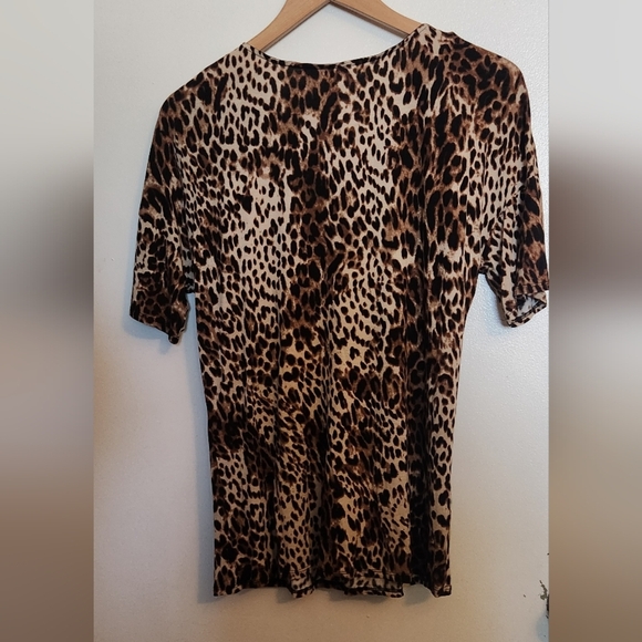 Philosophy Leopard Print Blouse - Picture 4 of 4